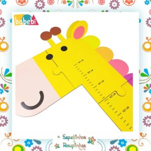 Babebi - Régua De Altura Girafa - Imagem 4