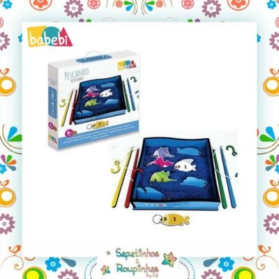 Babebi - Jogo De Pescaria Esportiva Infantil Em Madeira