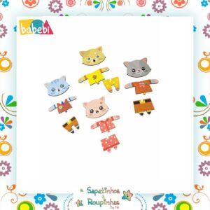 Babebi - Família Gatinhos Expressões - Imagem 3