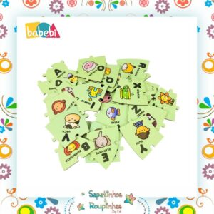 Babebi - Quebra-Cabeça Alfabeto Caracol - Imagem 3