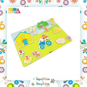 Babebi - Quadro Conte Histórias Fazendinha - Imagem 5