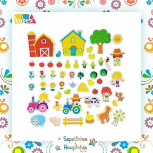 Babebi - Quadro Conte Histórias Fazendinha - Imagem 4