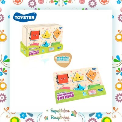 Toyster - Jogo De Encaixe As Formas