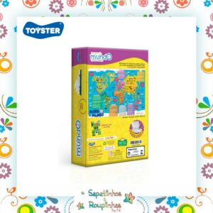Toyster - Quebra-cabeça Mapa Do Mundo - Imagem 4