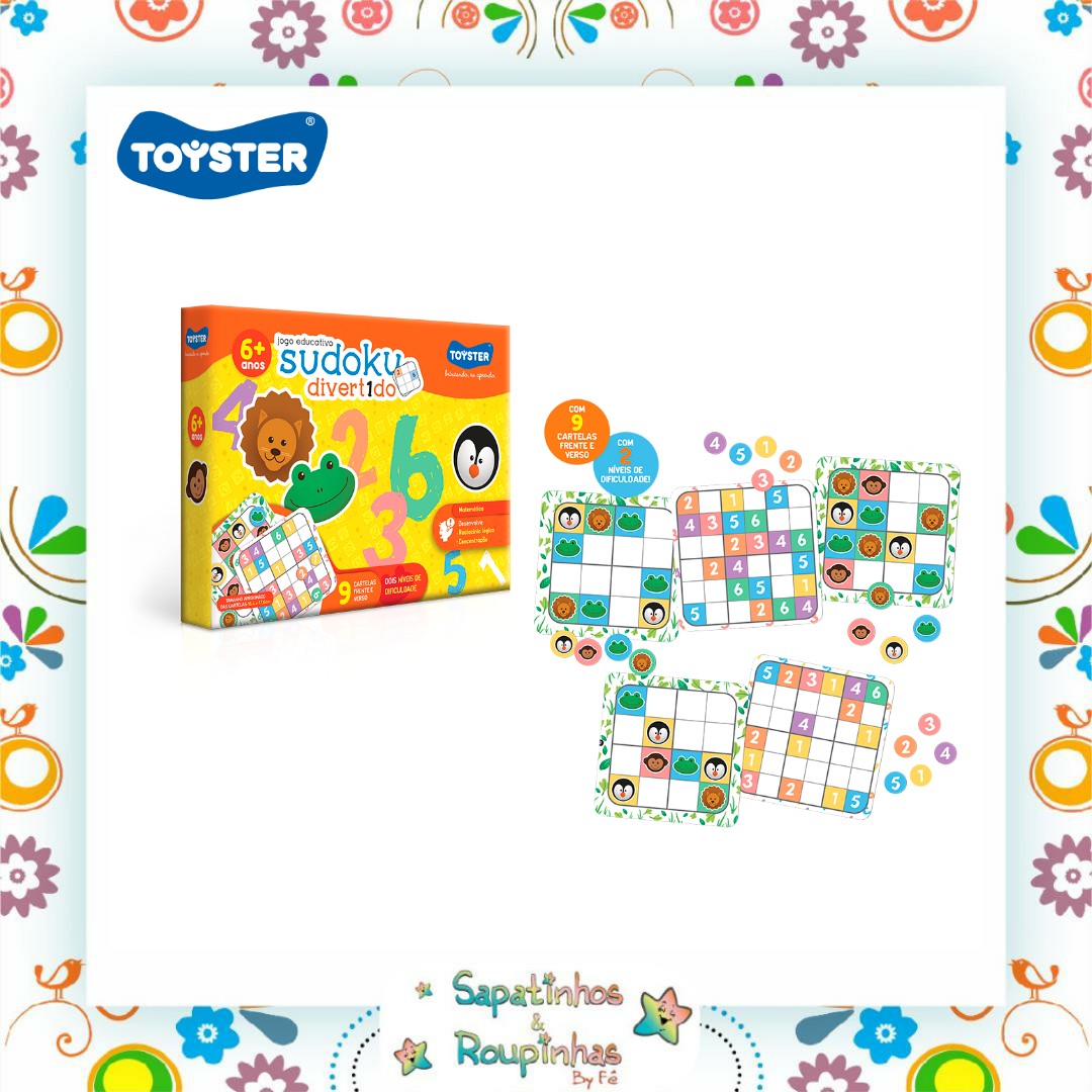 Caixinha de Letras - Toyster Brinquedos - Toyster