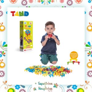 Toyster - Blocos De Montar Plic Plec Com 40 Peças Tand