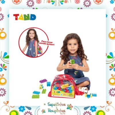 Toyster - Mochila Com 60 Peças Tand