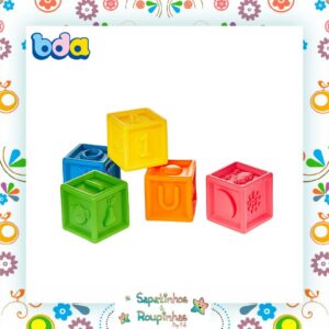 Toyster - Brinquedo Cubos Divertidos De Silicone BDA - Imagem 4