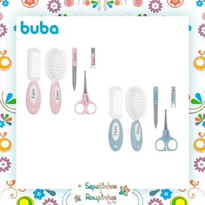 Buba - Kit Cuidados 5 Peças Com Gravação A Laser