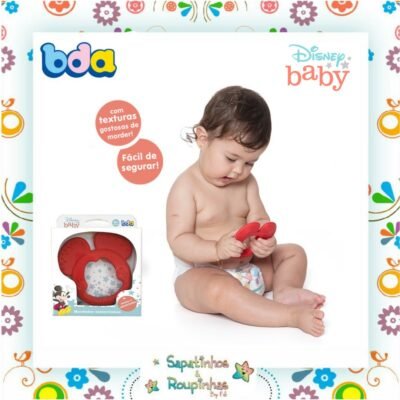 Disney Baby - Mordedor Texturinha Mickey BDA (Toyster)