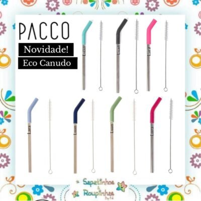 Pacco - Eco Canudo em Inox