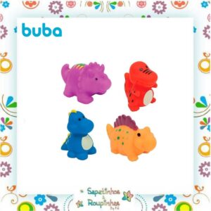 Buba - Bichinhos de Banho 4 Unidades - Imagem 3