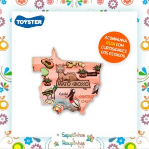 Toyster - Quebra-cabeça Brasil E Seus Estados - Imagem 3