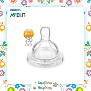Philips Avent - Mamadeira Anti-Cólica 330ml Azul + Bico 6m+ Com Gravação A Laser - Imagem 5