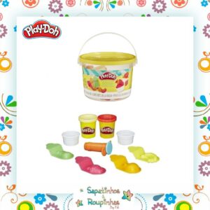 Play-Doh - Mini Balde Com Acessórios Sundaes