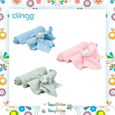 Clingo - Kit Cobertor E Naninha