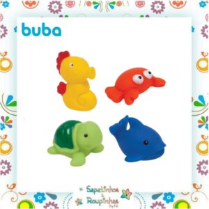 Buba - Bichinhos de Banho 4 Unidades - Imagem 4