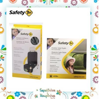 Safety 1st - Kit Protetor Solar Duplo + Protetor de Banco