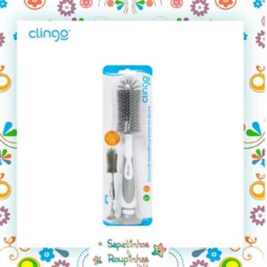 Clingo - Escova de Mamadeira Premium em Silicone