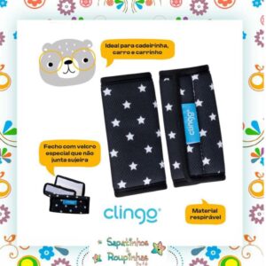 Clingo - Protetores para cinto de segurança - Imagem 3