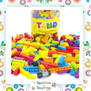 Tand - Blocos de montar pote com 300 peças - Imagem 3