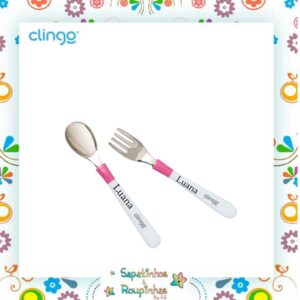 Clingo - Kit talheres com estojo com gravação a laser - Imagem 7