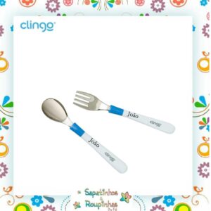 Clingo - Kit talheres com estojo com gravação a laser - Imagem 12