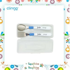 Clingo - Kit talheres com estojo com gravação a laser - Imagem 18
