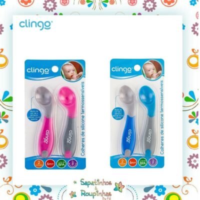 Clingo - Colheres de silicone termossensíveis
