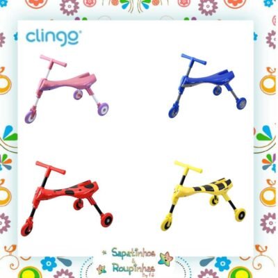 Clingo - Triciclo Infantil Dobrável