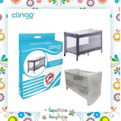 Clingo - Mosquiteiro para berço extra grande