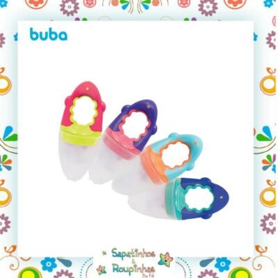 Buba - Porta-frutinha para bebê com sugador em rede