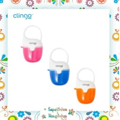 Clingo - Porta chupetas baleia
