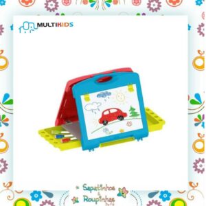 Multikids - Play & Learn Lousa dupla face 2 em 1 Maleta - Imagem 5