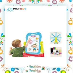 Multikids - Play & Learn - Lousa Mágica 2 Em 1 - Imagem 9