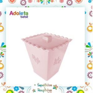 Adoleta Bebê - Kit Lixeira Decorativa + Kit Higiene 3 Peças - Imagem 8