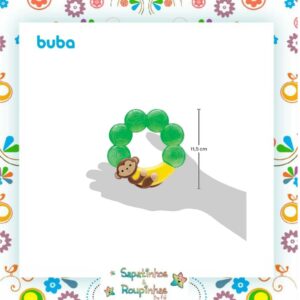 Buba - Mordedor macaquinho baby com água - Imagem 4