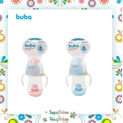 Buba - Copo com alça removível ursinho