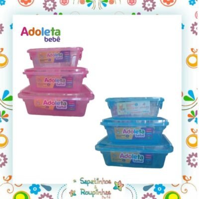 Adoleta Baby - Kit Organizadores infantis