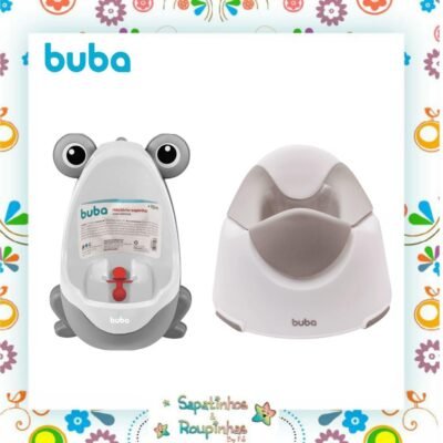 Buba - Kit Mictório sapinho com ventosa + troninho recipiente removível