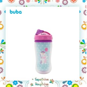 Buba - Copo parede dupla animal fun com gravação a laser - Imagem 16