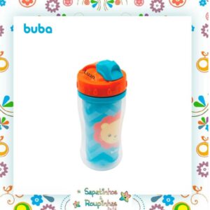 Buba - Copo parede dupla animal fun com gravação a laser - Imagem 2
