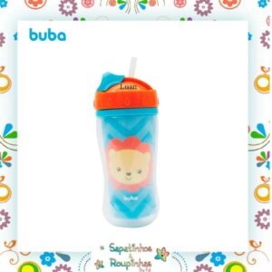 Buba - Copo parede dupla animal fun com gravação a laser - Imagem 3