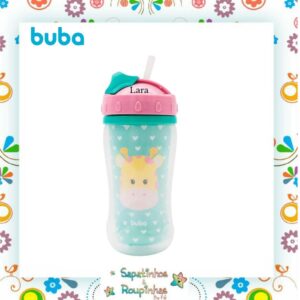 Buba - Copo parede dupla animal fun com gravação a laser - Imagem 10