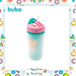 Buba - Copo parede dupla animal fun com gravação a laser - Imagem 12