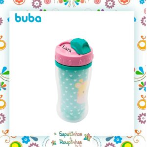 Buba - Copo parede dupla animal fun com gravação a laser - Imagem 13