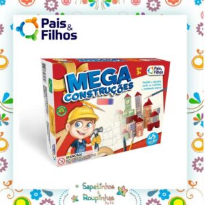 Pais & Filhos - Mega Construções 45 peças - Imagem 3