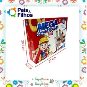 Pais & Filhos - Mega Construções 45 peças - Imagem 4