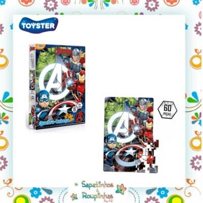 Toyster - Quebra - cabeça Avengers