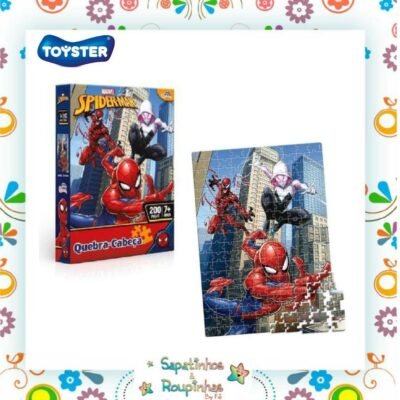 Toyster - Quebra cabeça Homem Aranha 200 peças